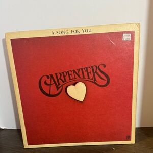 The Carpenters A Song For You LP Vinyl Record Album